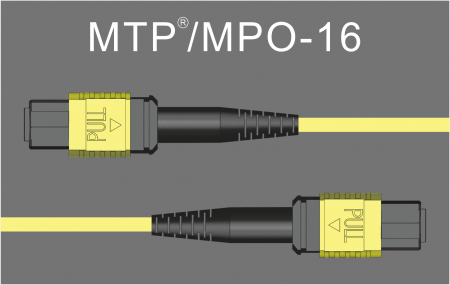 MPO-16 SMF - Cáp MPO-16 OS2 APC Nữ đến Nữ